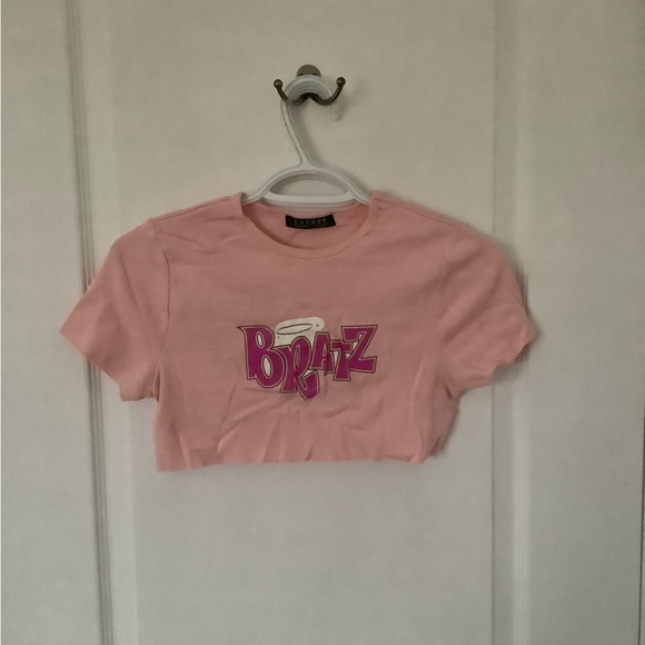 Pink with bratz logo short sleeve shirt - Picture 1 of 3